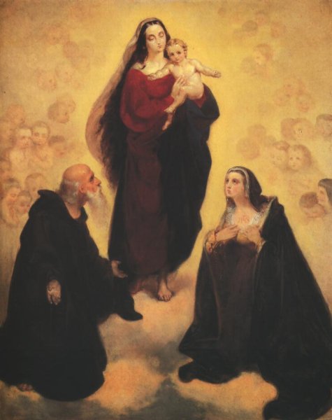 Madonna and Child with St. Leonard and St. Joan