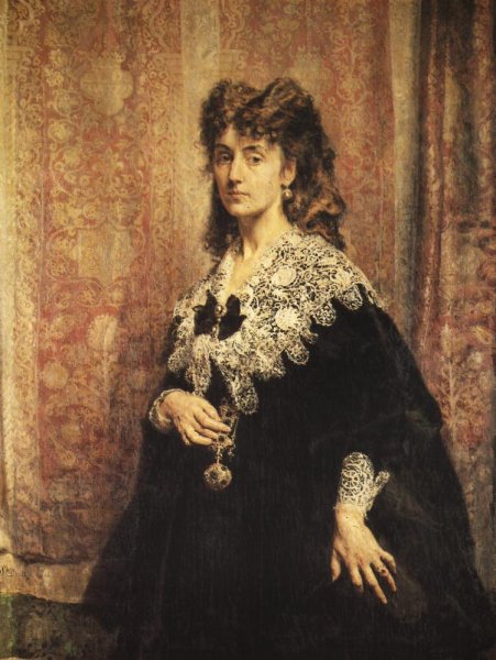 Portrait of Maria Puslowska